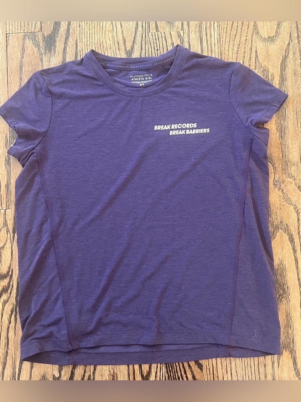 Athleta Purple Allyson Felix 'Athleta Girl' Performance Tee